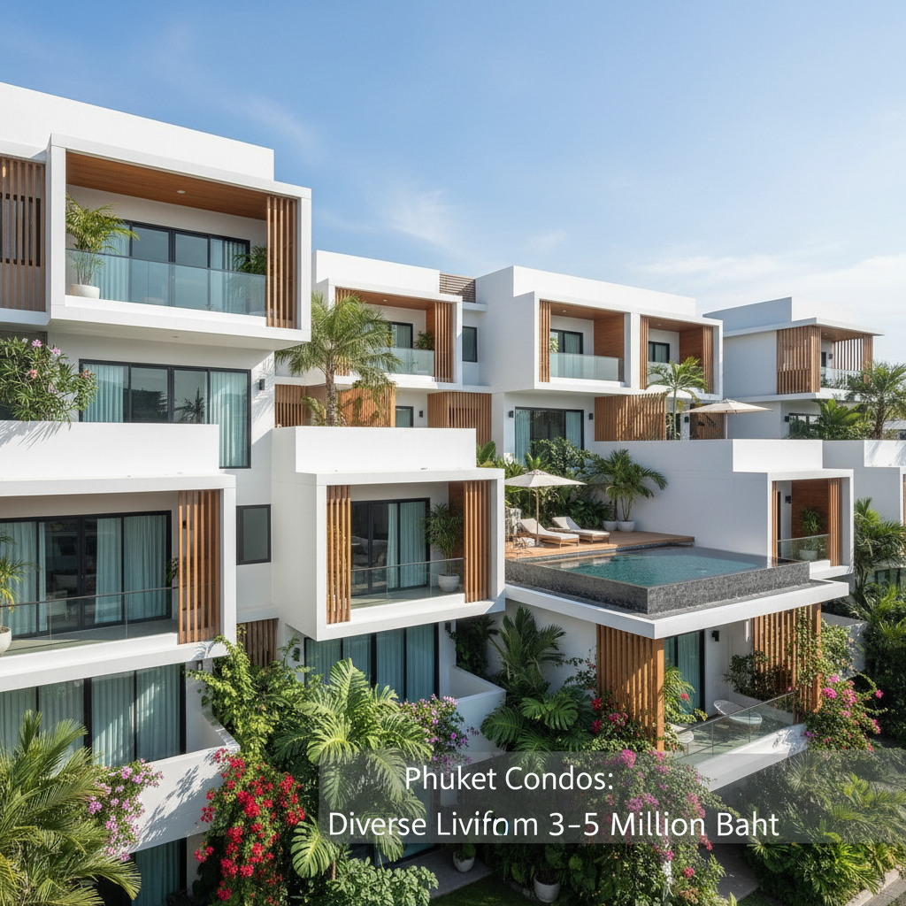 ส่องราคาที่อยู่อาศัยภูเก็ต มีงบ 3-5 ล้านบาท ซื้อบ้านหรือคอนโดทำเลไหนได้บ้าง