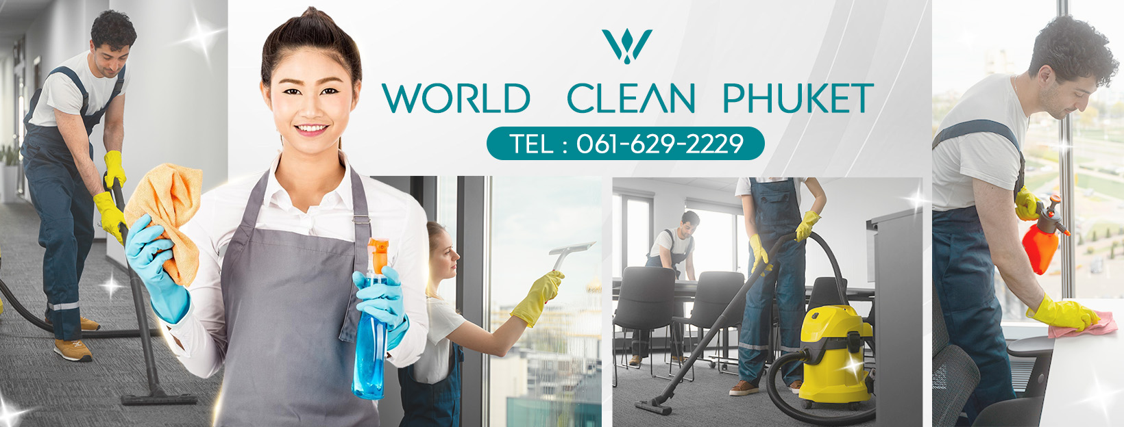 ภาพปก World Clean Phuket บริการทำความสะอาดภูเก็ต